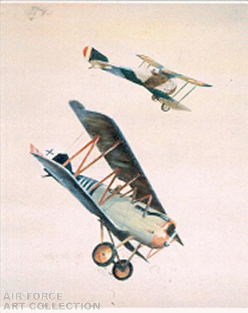 HANRIOT HD-1 VS PFALZ D XII